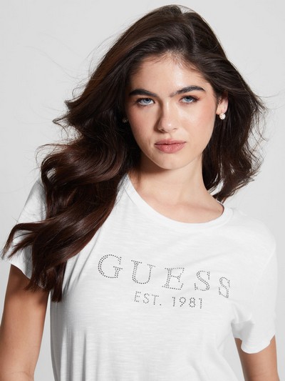 Eco GUESS 1981 Crystal Easy Tee