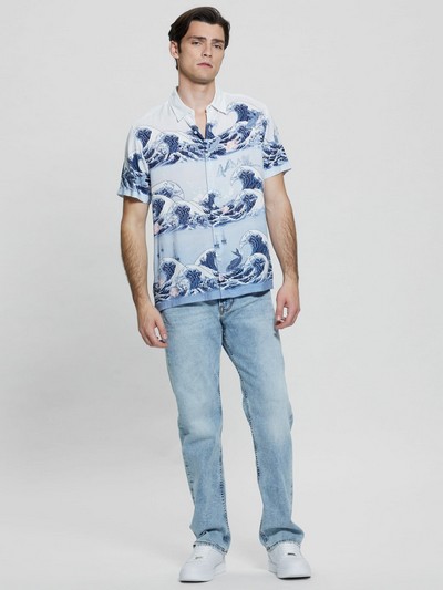 Eco Rayon Wave Shirt