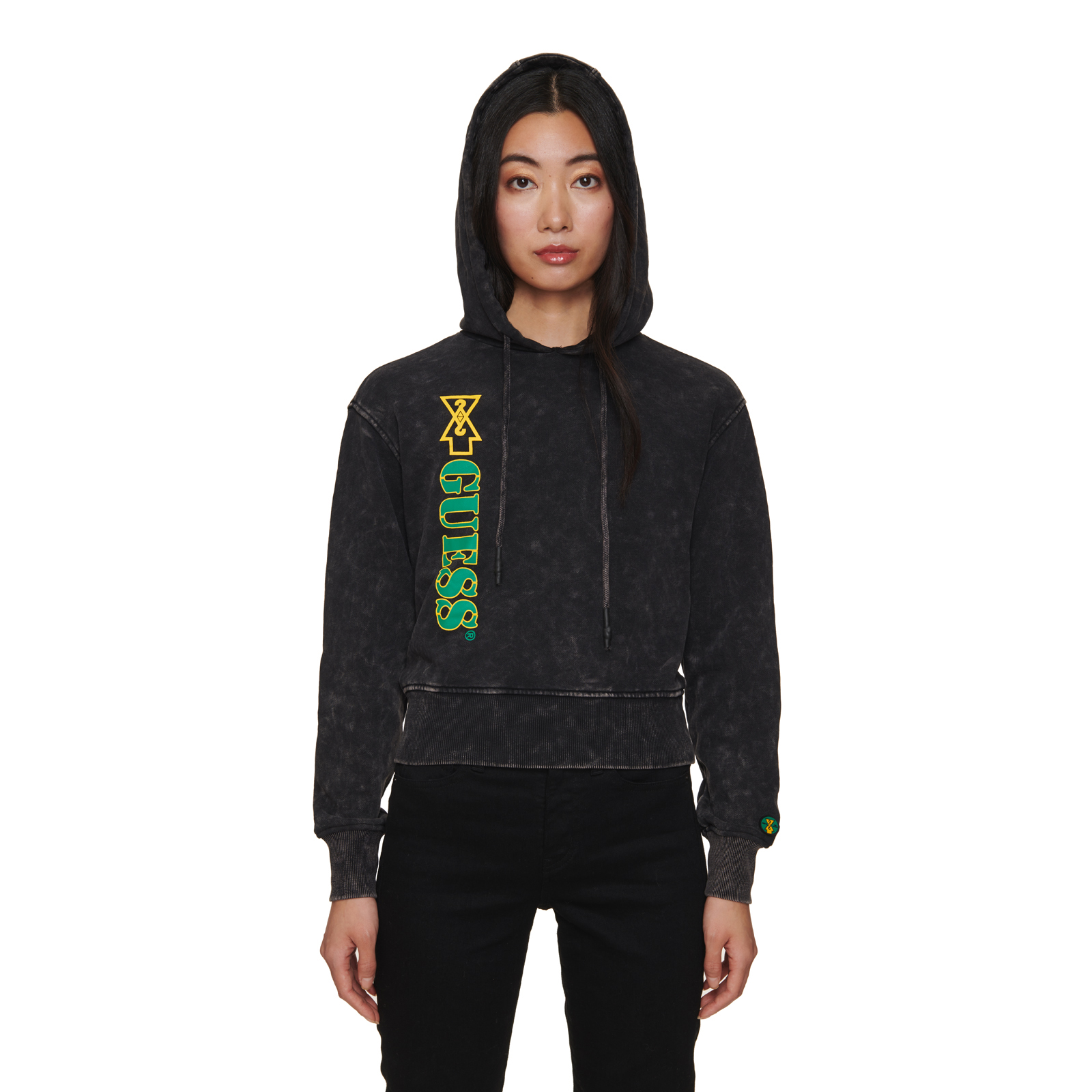 GUE88 LNY FESTIVAL CROPPED HOODIE | Guess Philippines