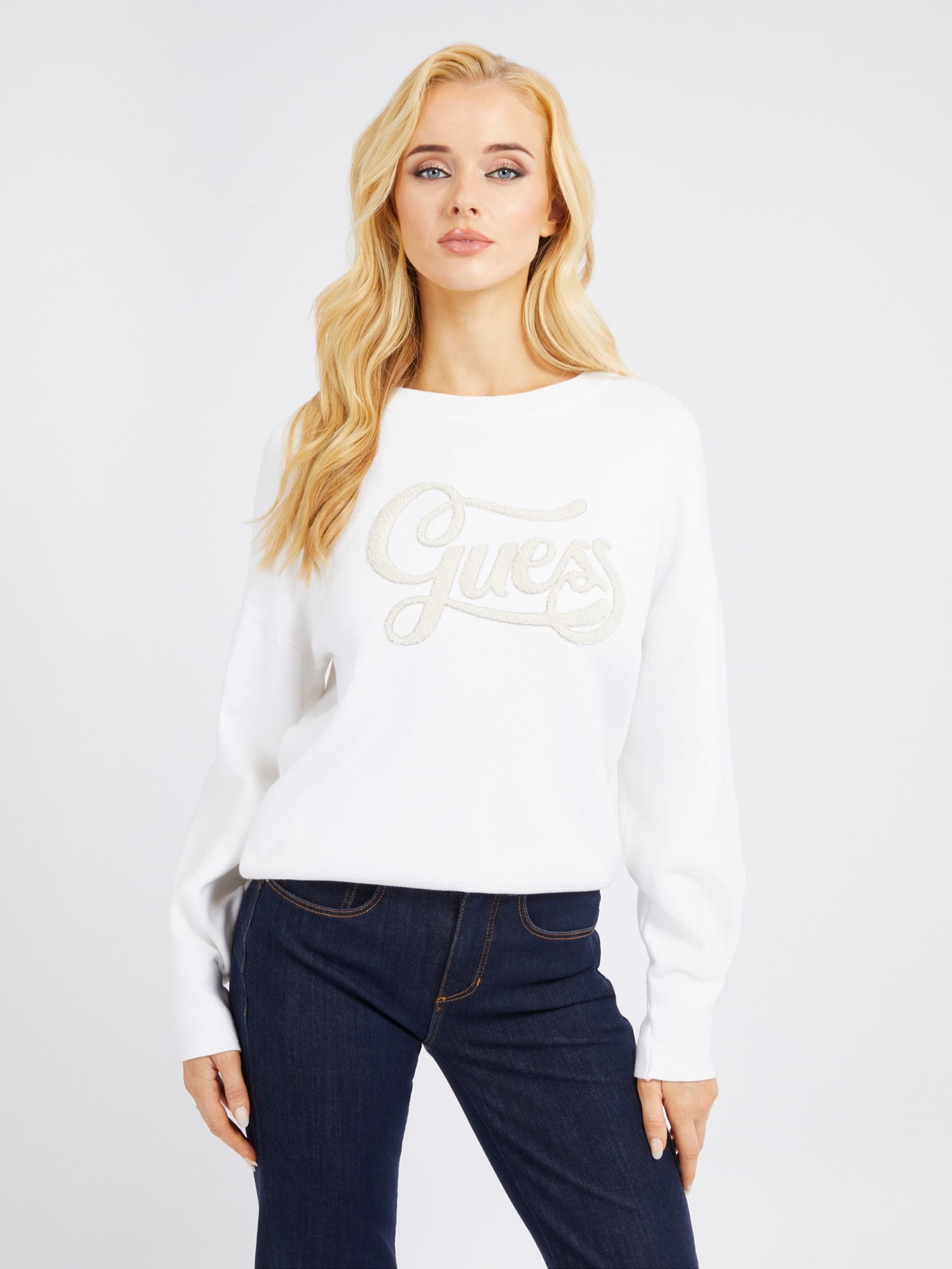 JOLIE LOGO SWEATER | Guess Philippines