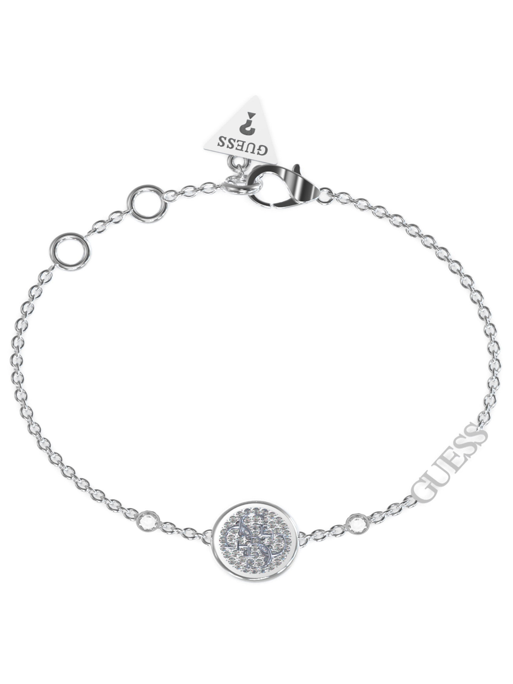 DREAMING GUESS 12MM PAVE & 4G COIN SILVER | Guess Philippines