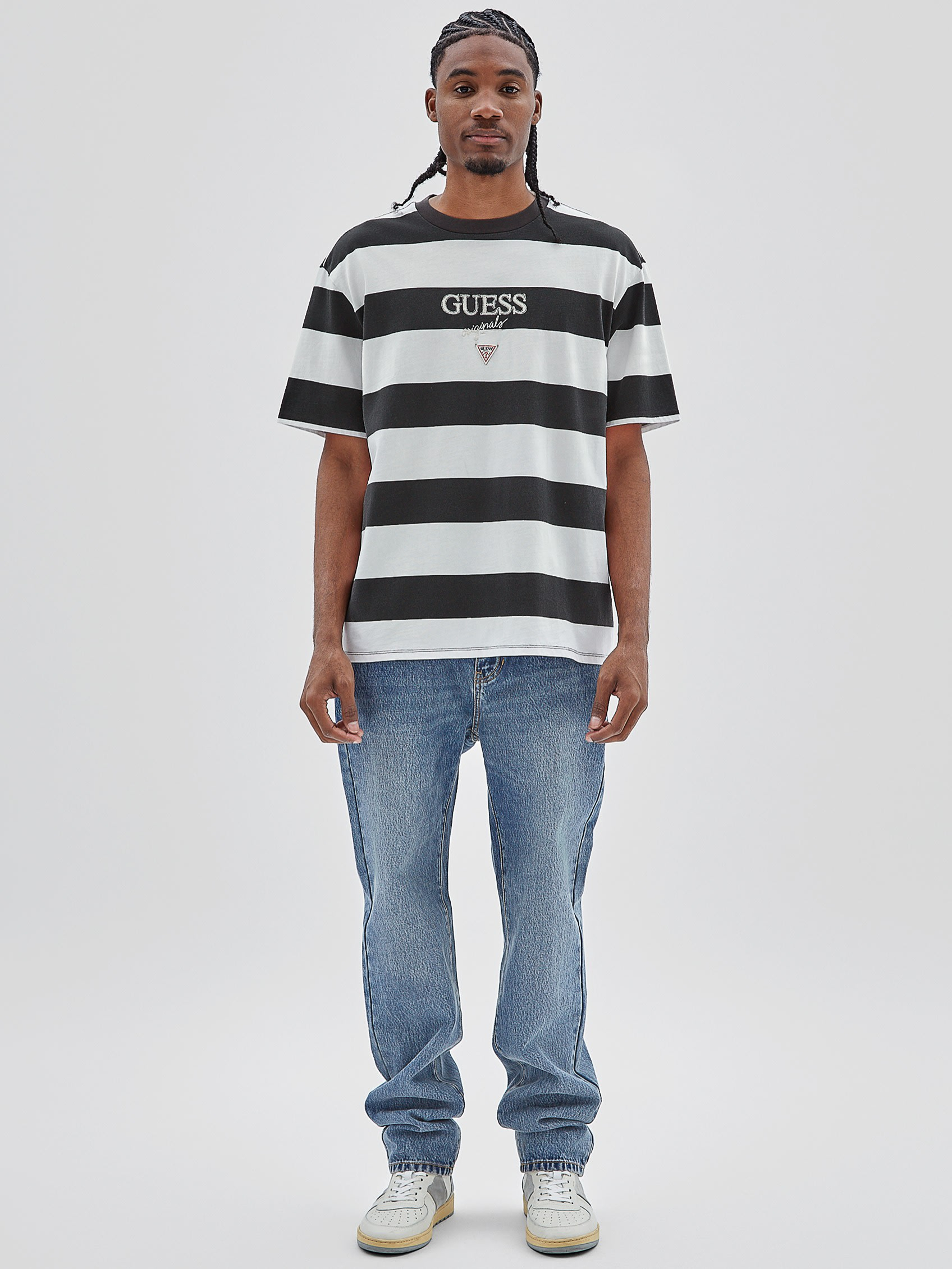 GUESS Originals Rugby Stripe Tee | Guess Philippines