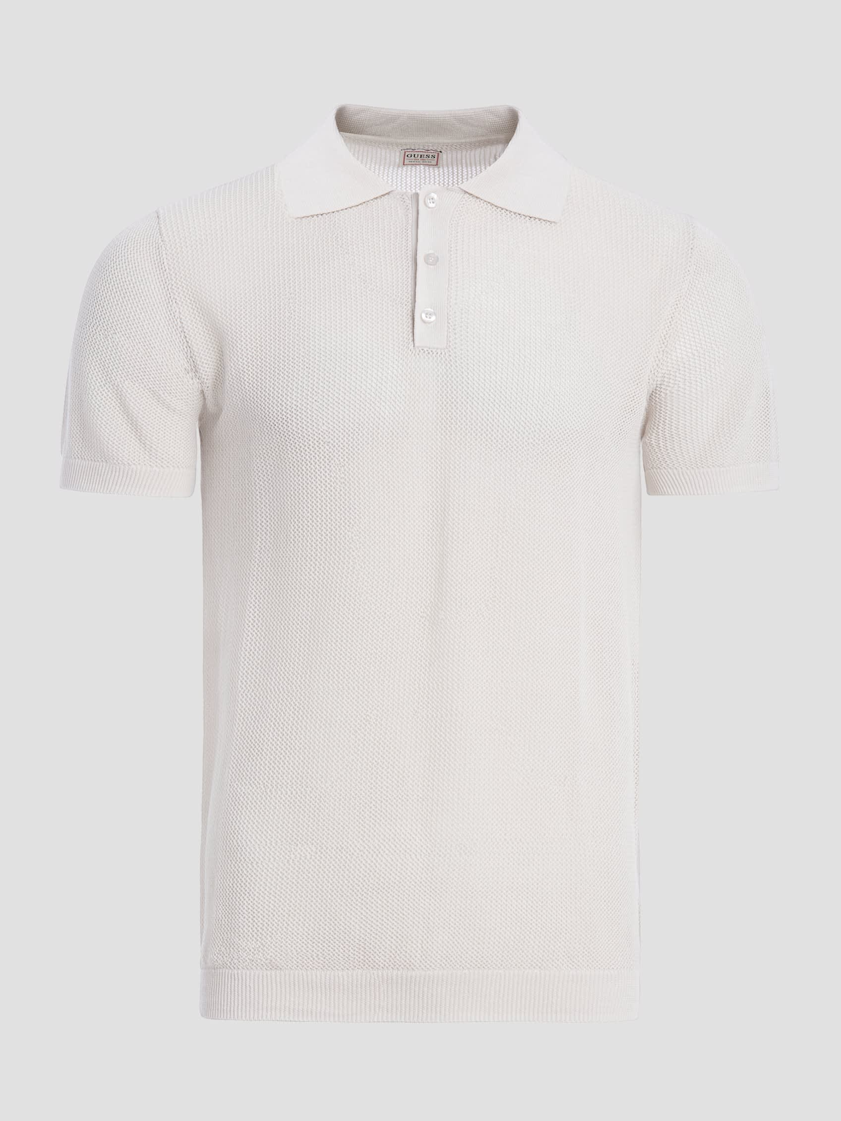 ECO MESH STITCH LENNY POLO | Guess Philippines