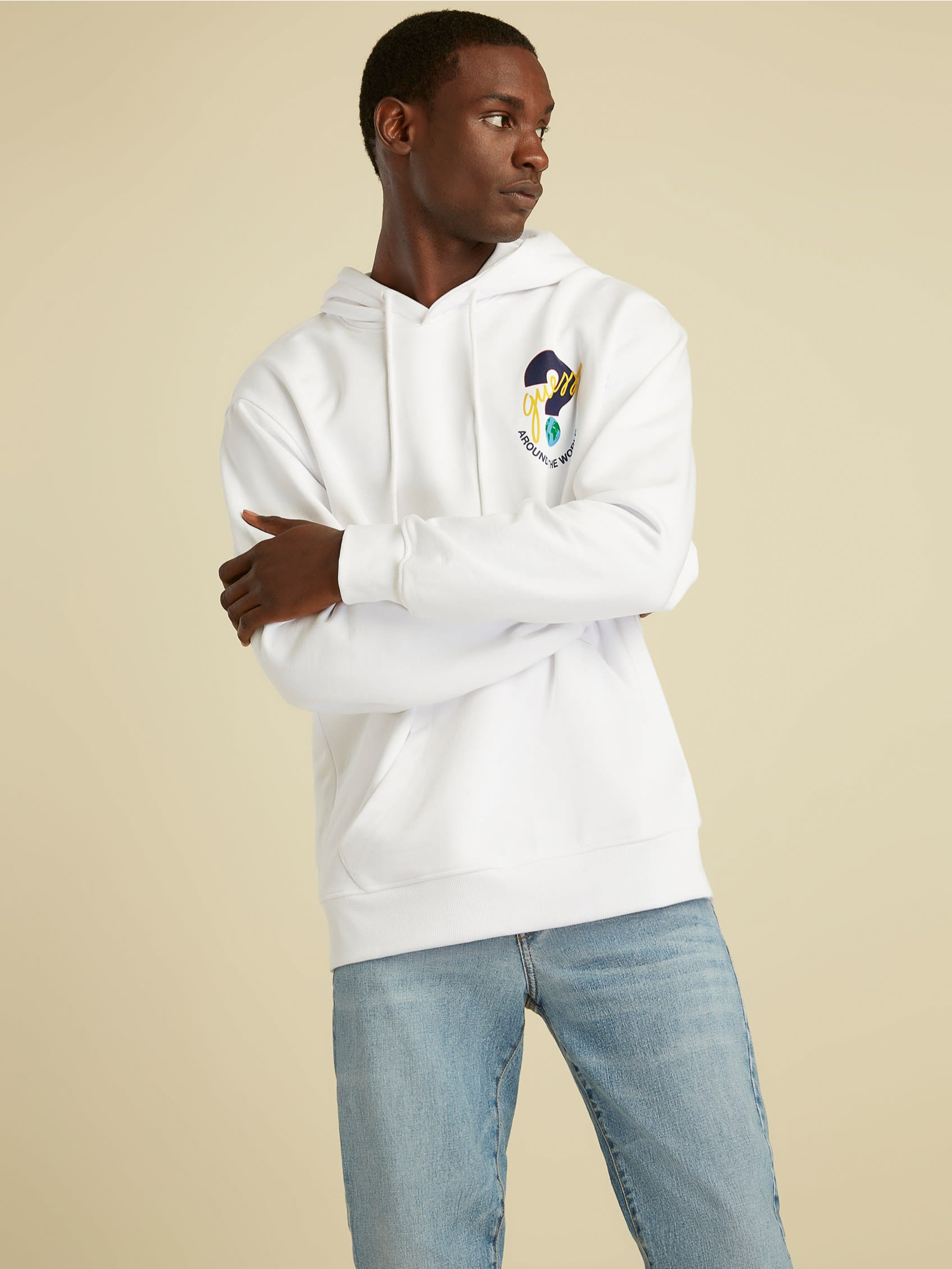 GUESS Originals x Olympics LOGO HOODIE | Guess Philippines