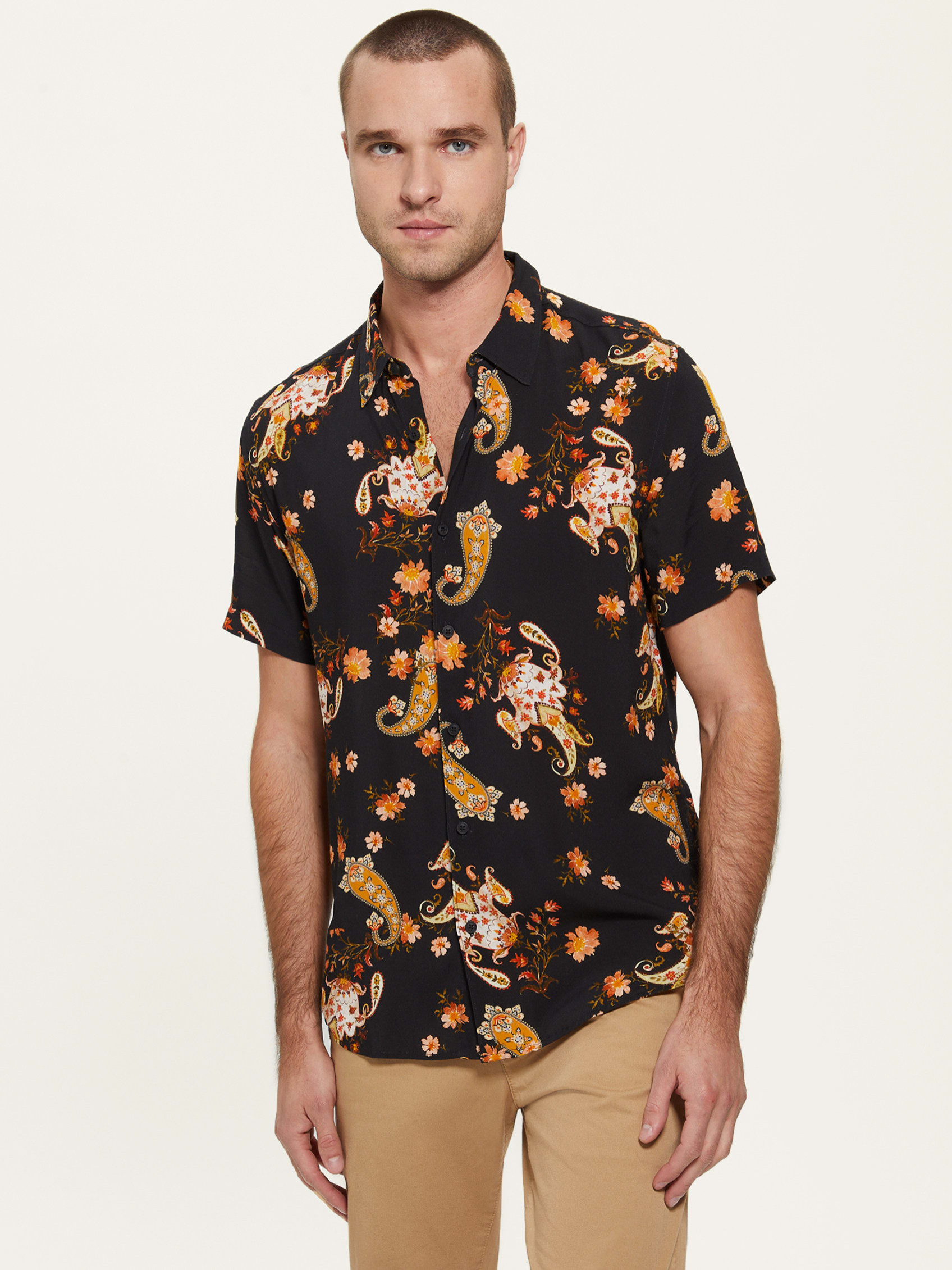 ECO RAYON MYSTIC FLORAL SHIRT | Guess Philippines