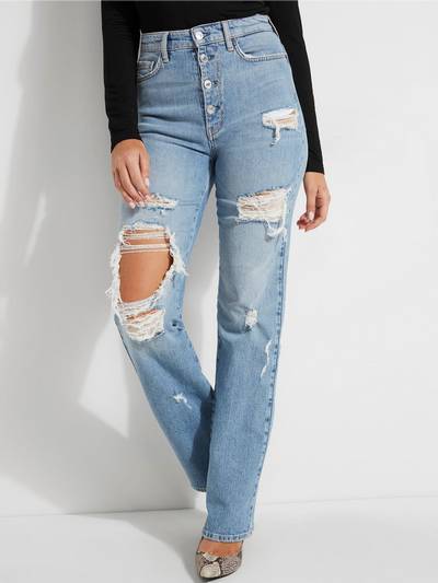 High Rise 90's Straight Jeans