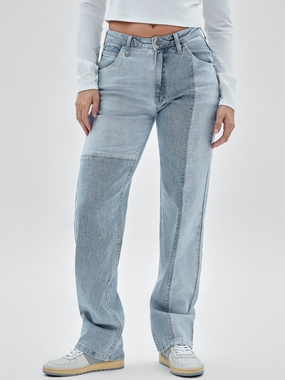GUESS Originals Sarah Colorblock Carpenter Jeans