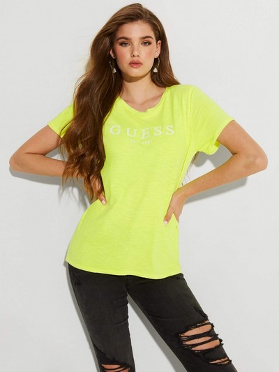 GUESS Eco 1981 Rolled Cuff Tee