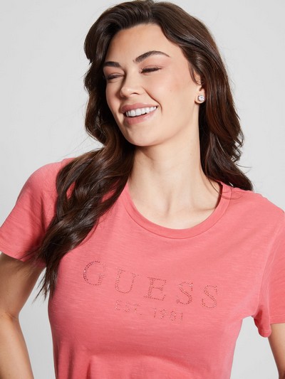 Eco GUESS 1981 Crystal Easy Tee