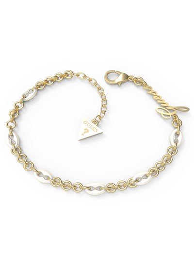 White Multi Charms Gold