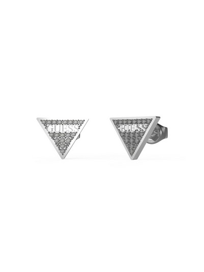 11mm Pave & GUESS Triangle Silver