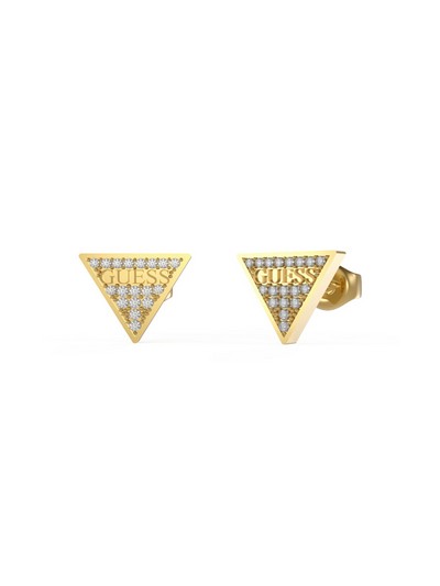 11mm Pave & GUESS Triangle Gold
