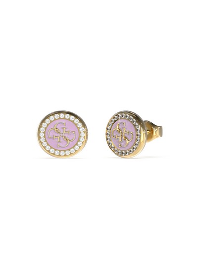 Dreaming GUESS 12mm Lilac & 4g Studs Gold