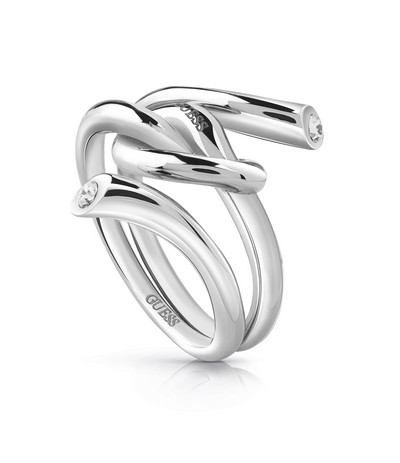Wrapped Knot Ring (rh)