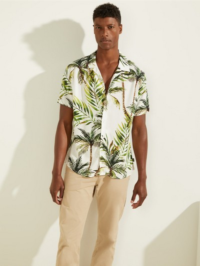 Eco Rayon New Palms Shirt