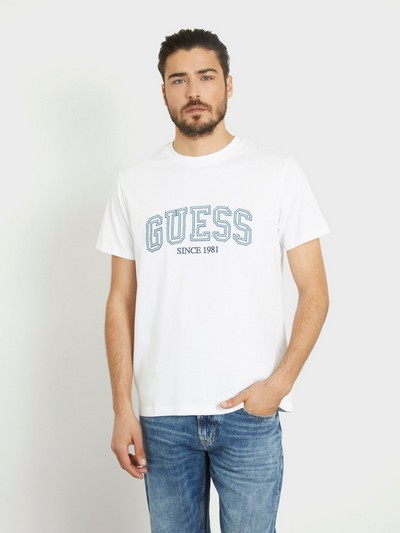 GUESS College Logo Tee