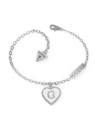 Pave G Heart Crystals Br (rh)